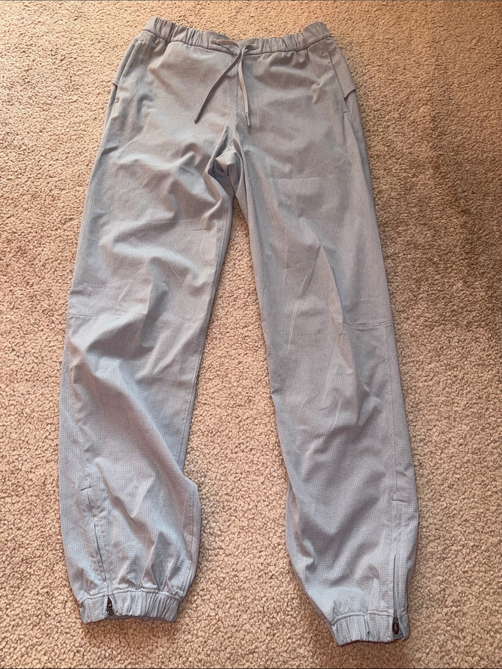 Lululemon Women’s Light Blue/Gray Drawstring Jogger Pants - Picture 1 of 5